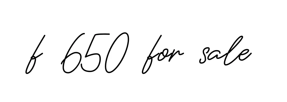 Handwritten Signature for F-650-for-sale - Style 150 Online