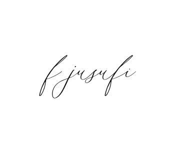 F-jusufi signature