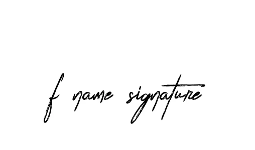 Handwritten Signature for F-name-signature - Style 133 Online
