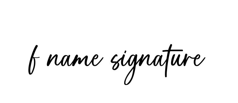 Handwritten Signature for F-name-signature - Style 142 Online