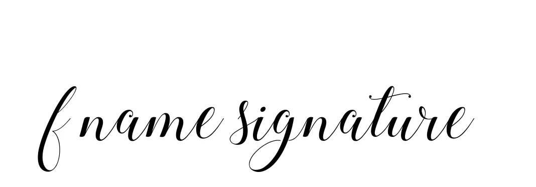 Handwritten Signature for F-name-signature - Style 144 Online