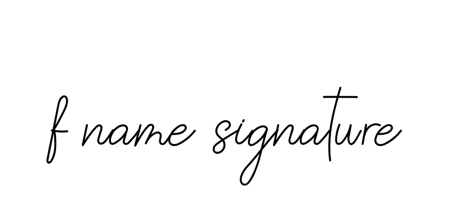 Handwritten Signature for F-name-signature - Style 145 Online