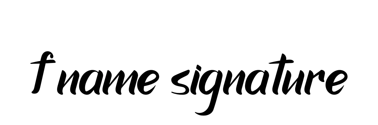 Handwritten Signature for F-name-signature - Style 153 Online