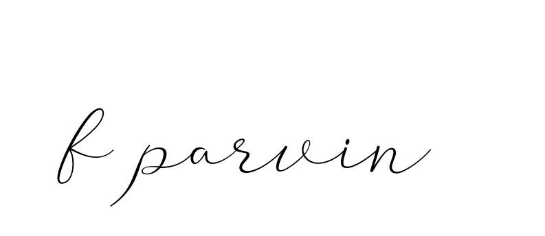 F-parvin- signature