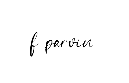 F-parvin- signature