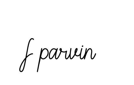 F-parvin- signature