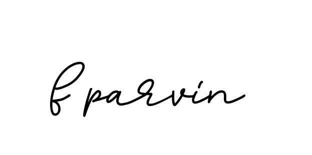 F-parvin- signature