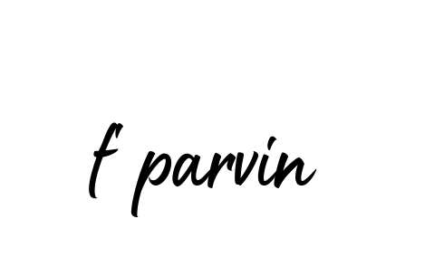 F-parvin- signature