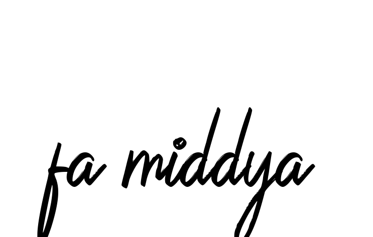 Handwritten Signature for Fa-middya - Style 149 Online