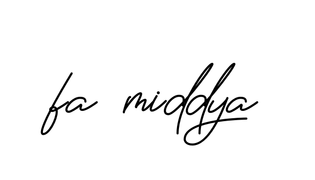 Handwritten Signature for Fa-middya - Style 150 Online