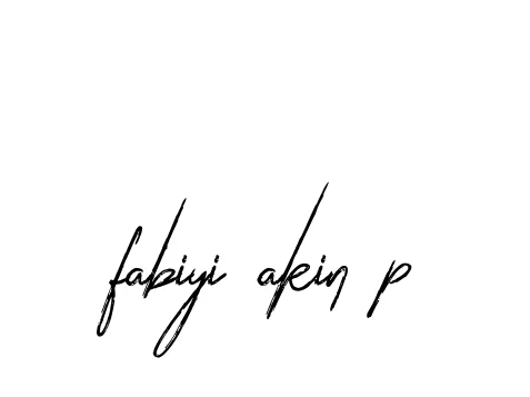Handwritten Signature for Fabiyi-akin-p - Style 133 Online