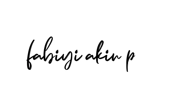 Handwritten Signature for Fabiyi-akin-p - Style 141 Online