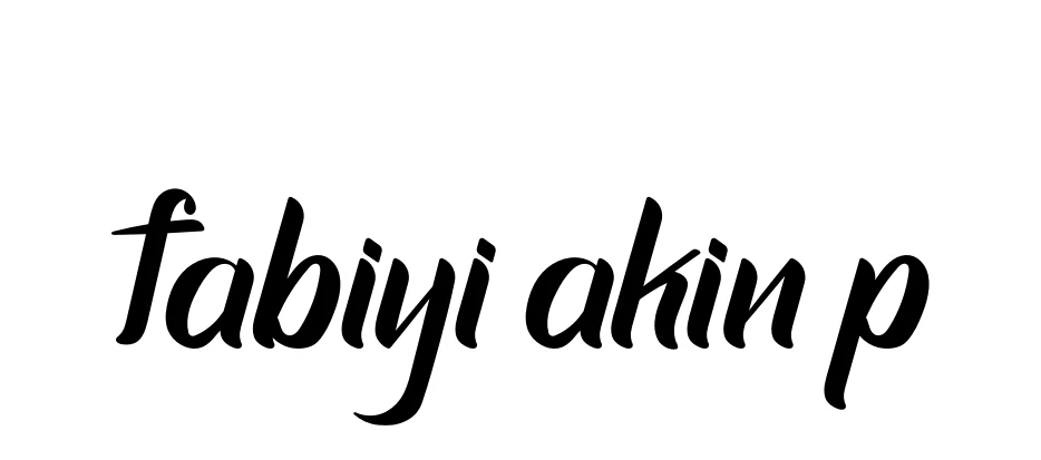 Handwritten Signature for Fabiyi-akin-p - Style 153 Online