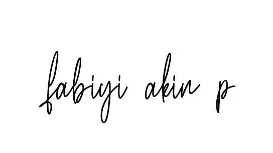 Handwritten Signature for Fabiyi-akin-p - Style 154 Online