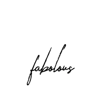 Handwritten Signature for Fabolous - Style 133 Online