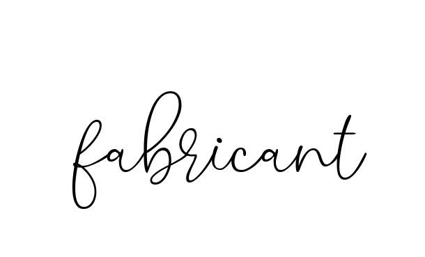 Handwritten Signature for Fabricant - Style 147 Online