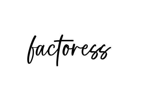 Handwritten Signature for Factoress - Style 142 Online