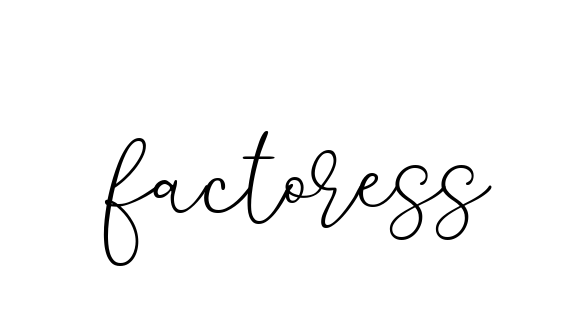 Handwritten Signature for Factoress - Style 147 Online