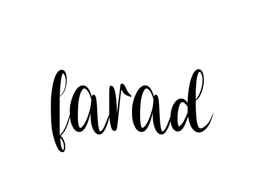Farad signature