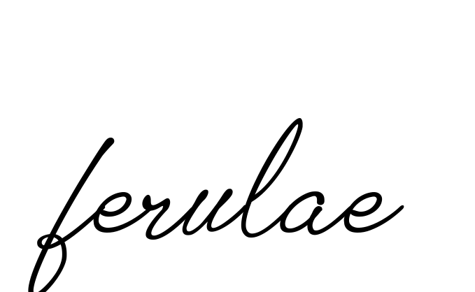 Handwritten Signature for Ferulae - Style 151 Online