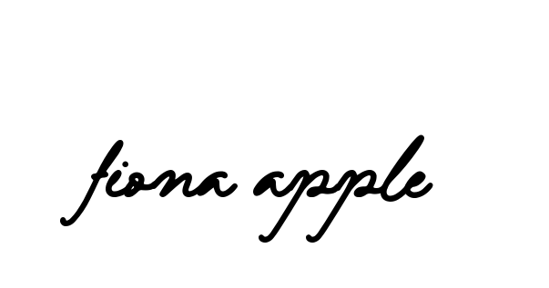 Handwritten Signature for Fiona-apple - Style 137 Online