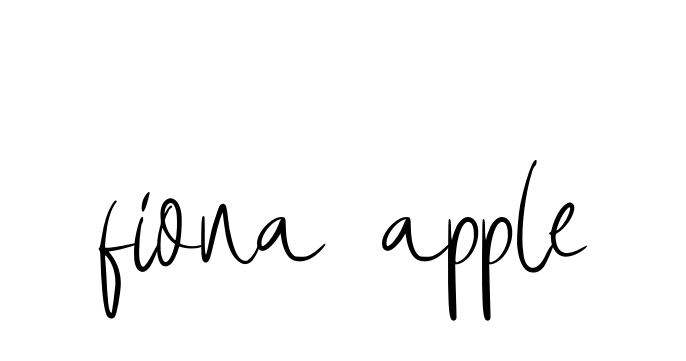 Handwritten Signature for Fiona-apple - Style 146 Online