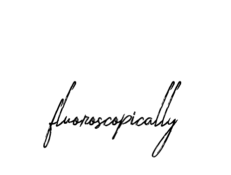 Handwritten Signature for Fluoroscopically - Style 133 Online