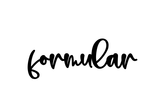 Formular signature