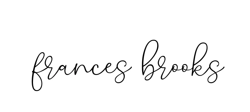Handwritten Signature for Frances-brooks - Style 147 Online