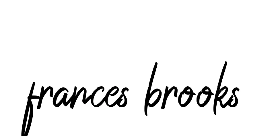Handwritten Signature for Frances-brooks - Style 149 Online