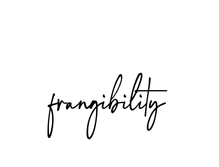 Frangibility signature