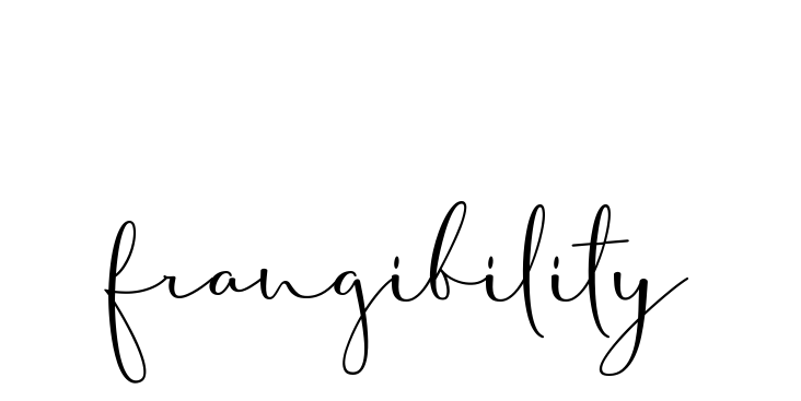Frangibility signature