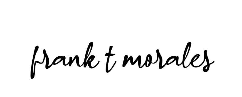 Frank-t-morales signature