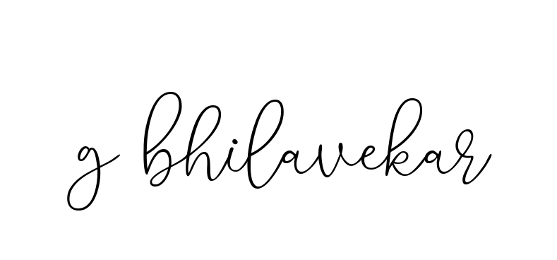 G-bhilavekar signature