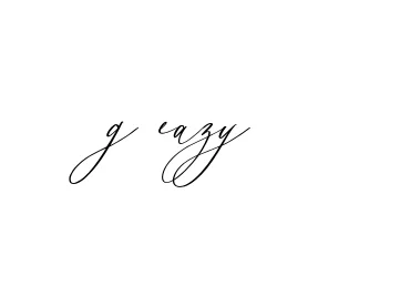 Handwritten Signature for G-eazy - Style 134 Online