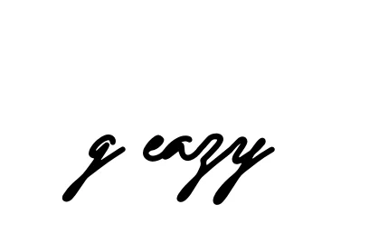 Handwritten Signature for G-eazy - Style 138 Online