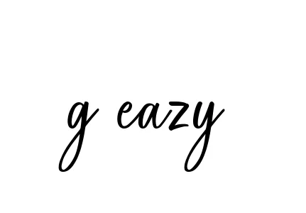 Handwritten Signature for G-eazy - Style 142 Online