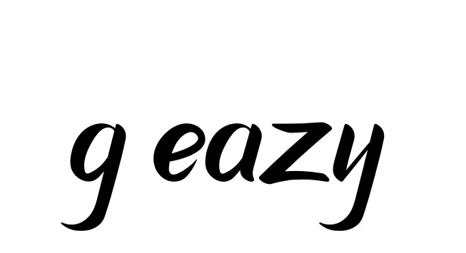 Handwritten Signature for G-eazy - Style 153 Online