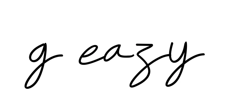Handwritten Signature for G-eazy - Style 155 Online