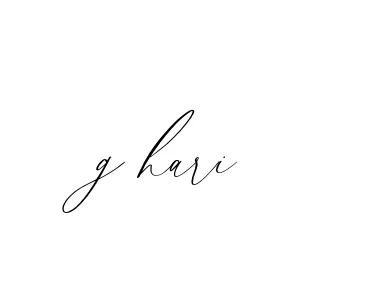 Handwritten Signature for G-hari - Style 134 Online