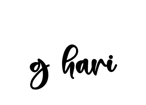 Handwritten Signature for G-hari - Style 136 Online