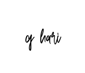 Handwritten Signature for G-hari - Style 143 Online