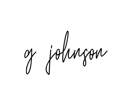 Handwritten Signature for G-johnson - Style 154 Online