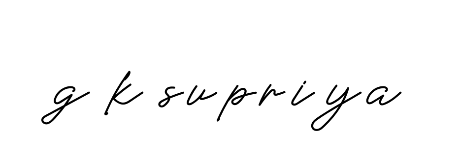 Handwritten Signature for G-k-supriya - Style 152 Online