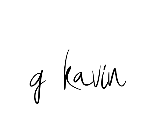 Handwritten Signature for G-kavin - Style 146 Online
