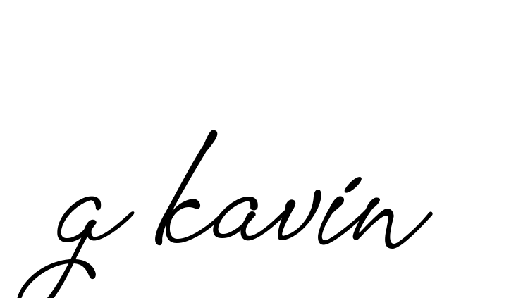 Handwritten Signature for G-kavin - Style 151 Online