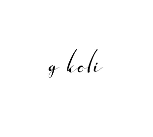Handwritten Signature for G-koli - Style 132 Online