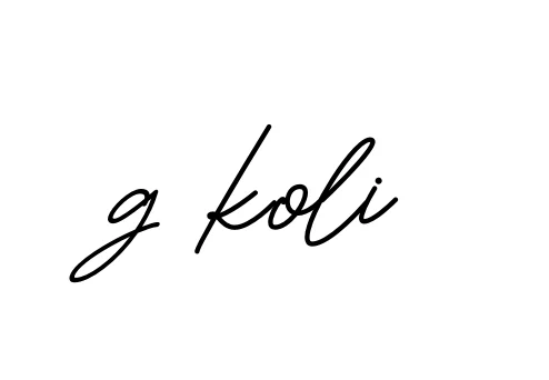 Handwritten Signature for G-koli - Style 150 Online