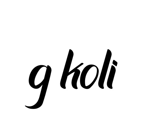 Handwritten Signature for G-koli - Style 153 Online