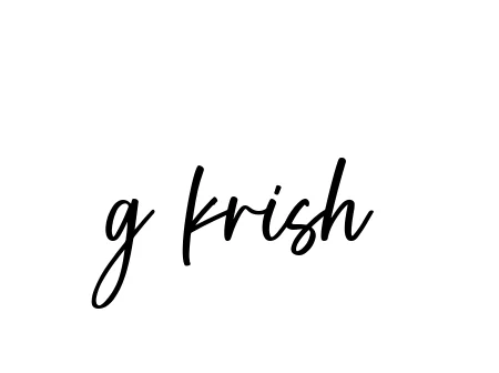 Handwritten Signature for G-krish - Style 142 Online